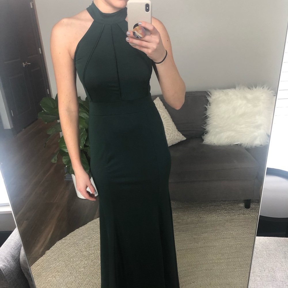 Forest Green Formal Gown